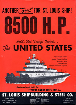 (Image: Federal Barge Lines Poster)