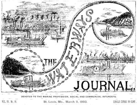 (Image: Masthead from 1893, Pott National Inland Waterways Library)