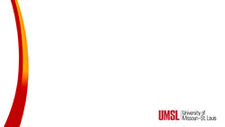 white zoom wallpaper with the UMSL logo