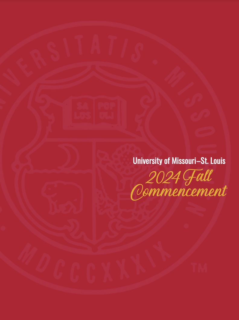 Commencement Program Cover