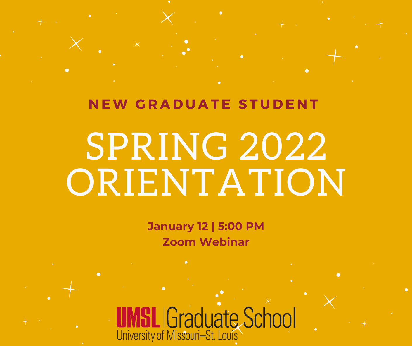 New Graduate Student Orientation | Umsl