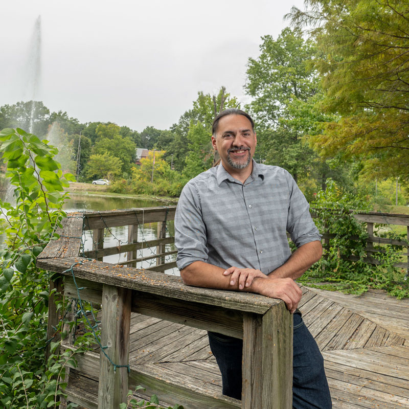 Nathan Muchhala, associate professor of biology