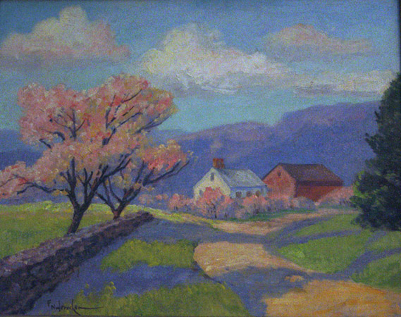 Frank Nuderscher, Spring Landscape