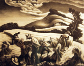 Thomas Hart  Benton, Cradling Wheat