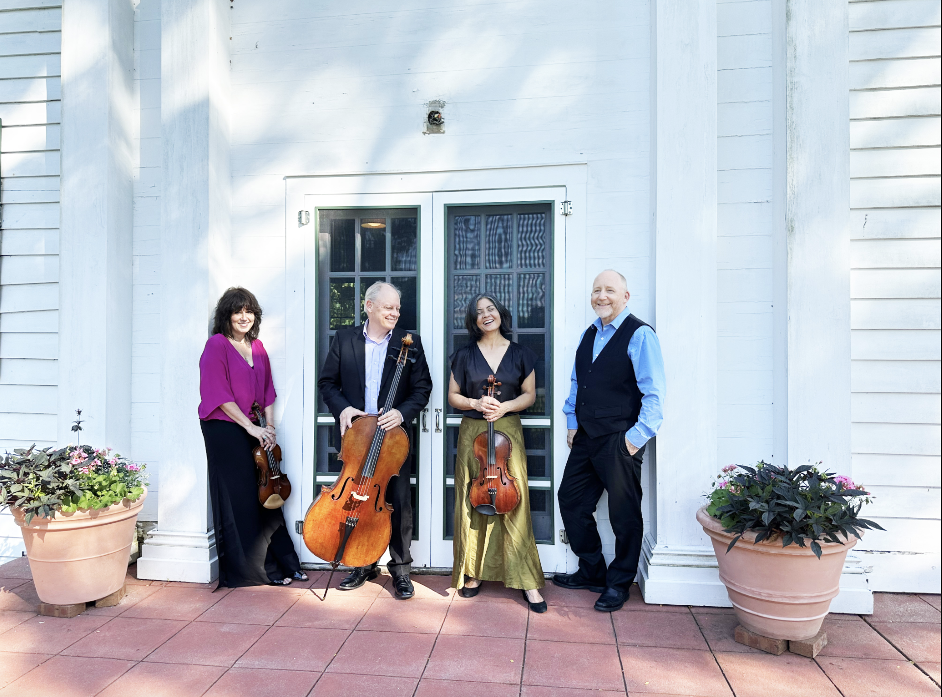 members of the Arianna String Quartet