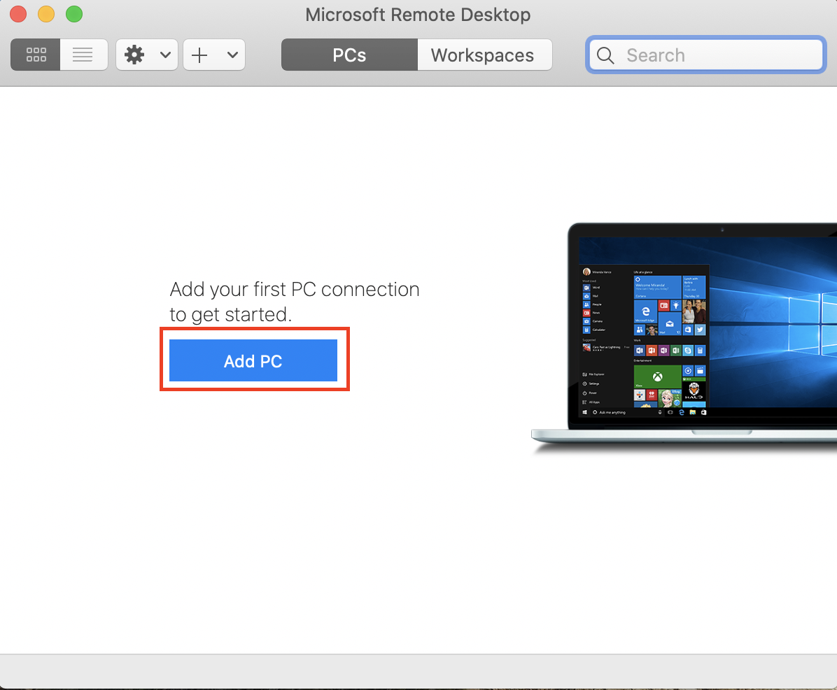 ms remote desktop client for mac